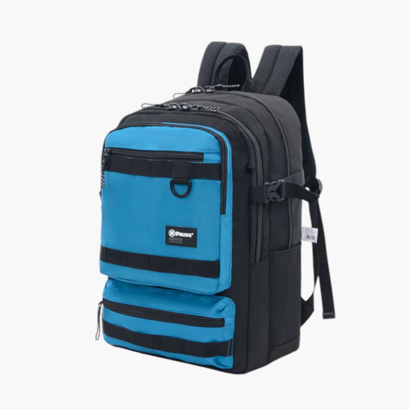 PAUSE Colourblock School Backpack for Kids - Image 2